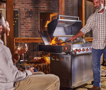 Monument Grills Stainless Smart Propane Gas Grill Denali 605Pro