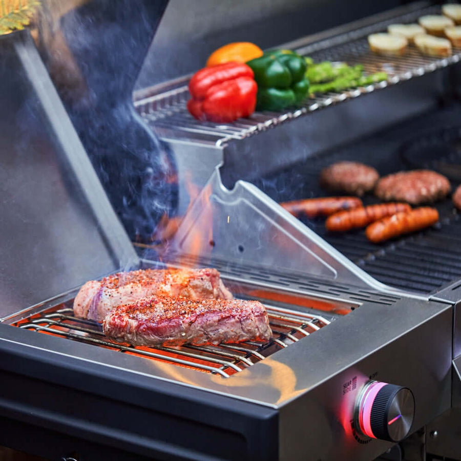 Monument Grills Stainless Smart Propane Gas Grill Denali 605Pro