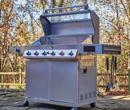 Monument Grills Stainless Smart Propane Gas Grill Denali 605Pro