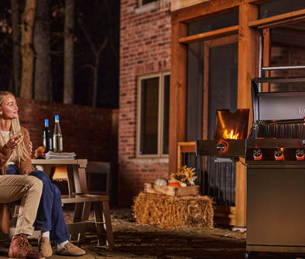 Monument Grills Stainless Smart Propane Gas Grill Denali 605Pro