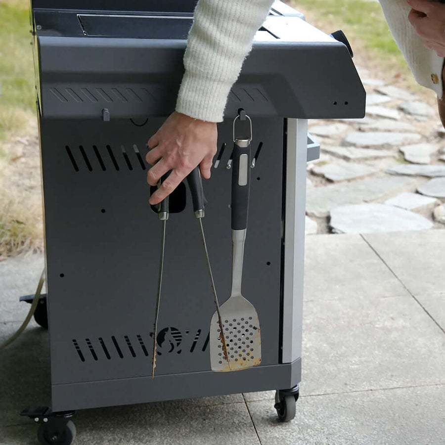 Monument Grills Eminence 405 | Chic Clearview® Smart Stainless Gas Grill E405