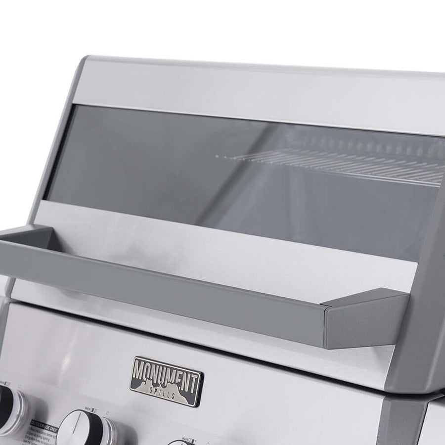 Monument Grills Eminence 405 | Chic Clearview® Smart Stainless Gas Grill E405