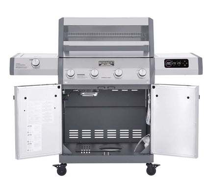 Monument Grills Eminence 405 | Chic Clearview® Smart Stainless Gas Grill E405