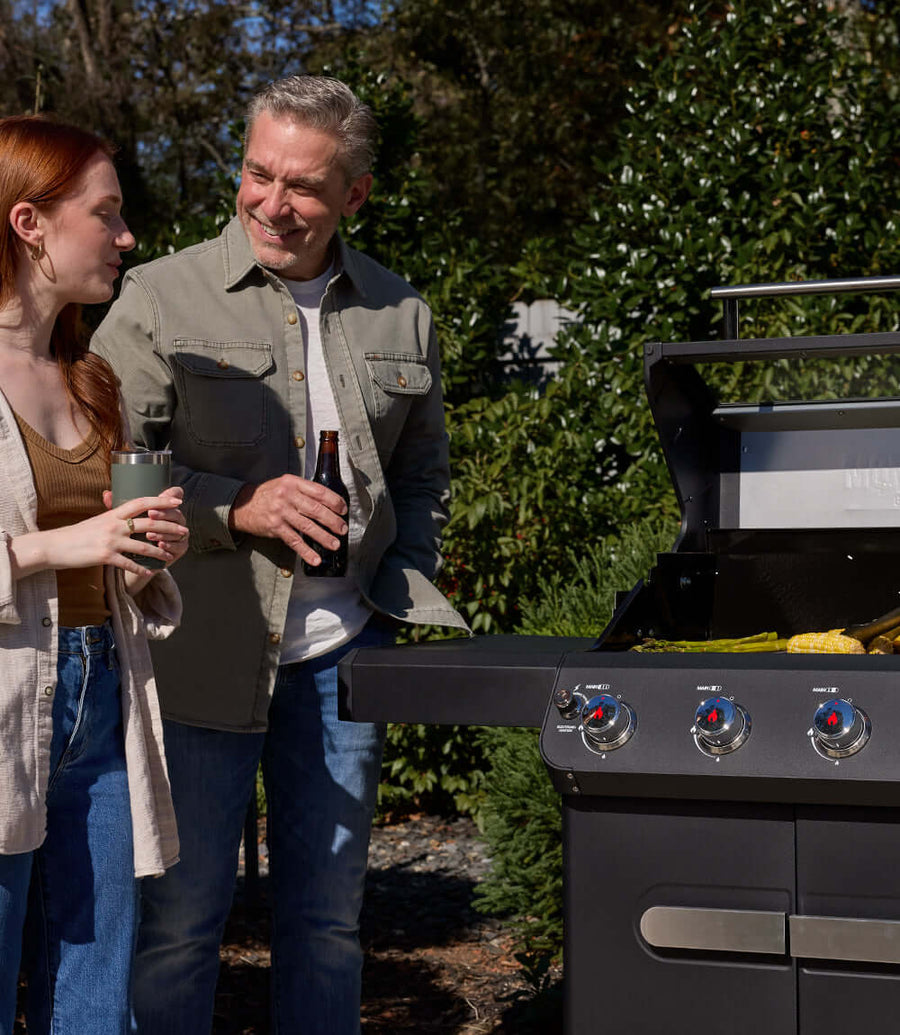 Monument Grills Black Propane Gas Grill Mesa 425