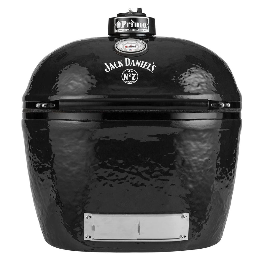 Primo Grills Jack Daniel's Edition Oval XL 400 Ceramic Kamado Charcoal Grill PGCXLHJ