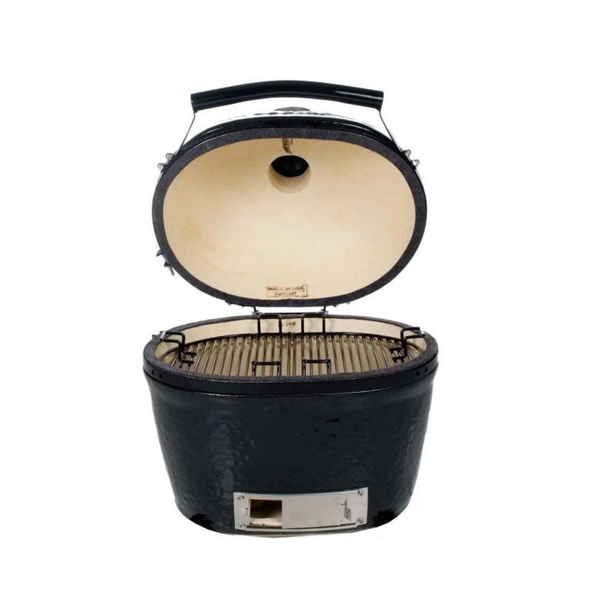 Primo Grills Jack Daniel's Edition Oval XL 400 Ceramic Kamado Charcoal Grill PGCXLHJ 02