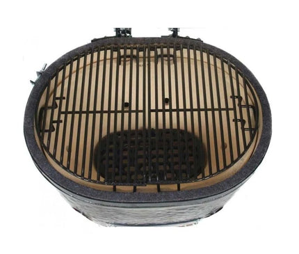 Primo Grills Jack Daniel's Edition Oval XL 400 Ceramic Kamado Charcoal Grill PGCXLHJ 05