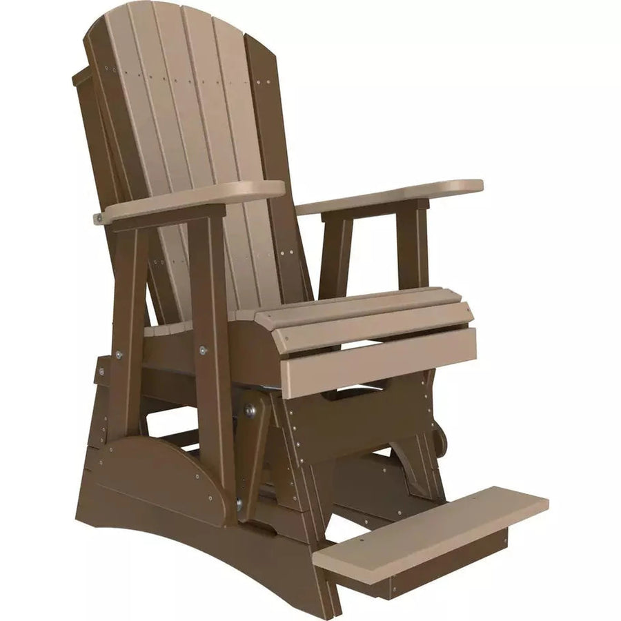 LuxCraft 2' Adirondack Balcony Glider Chair 2APBAG 02