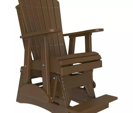 LuxCraft 2' Adirondack Balcony Glider Chair 2APBAG 03
