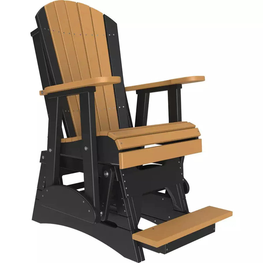 LuxCraft 2' Adirondack Balcony Glider Chair 2APBAG 06