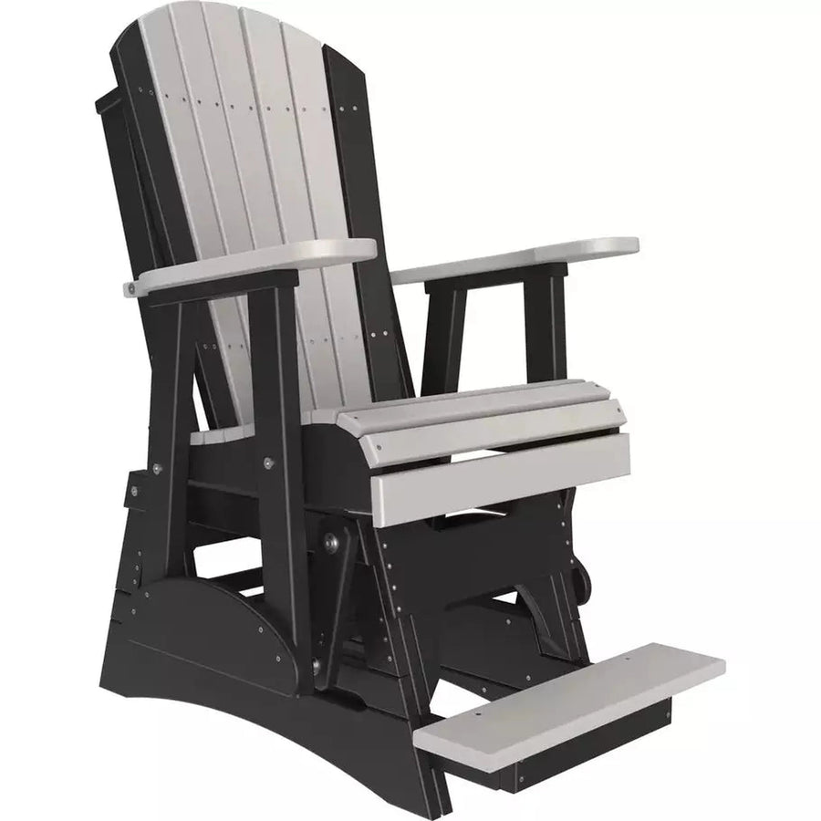 LuxCraft 2' Adirondack Balcony Glider Chair 2APBAG 07