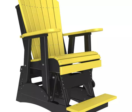 LuxCraft 2' Adirondack Balcony Glider Chair 2APBAG 12