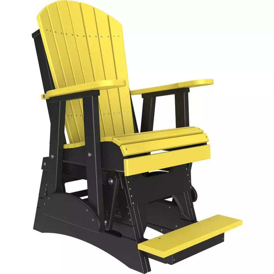 LuxCraft 2' Adirondack Balcony Glider Chair 2APBAG 12