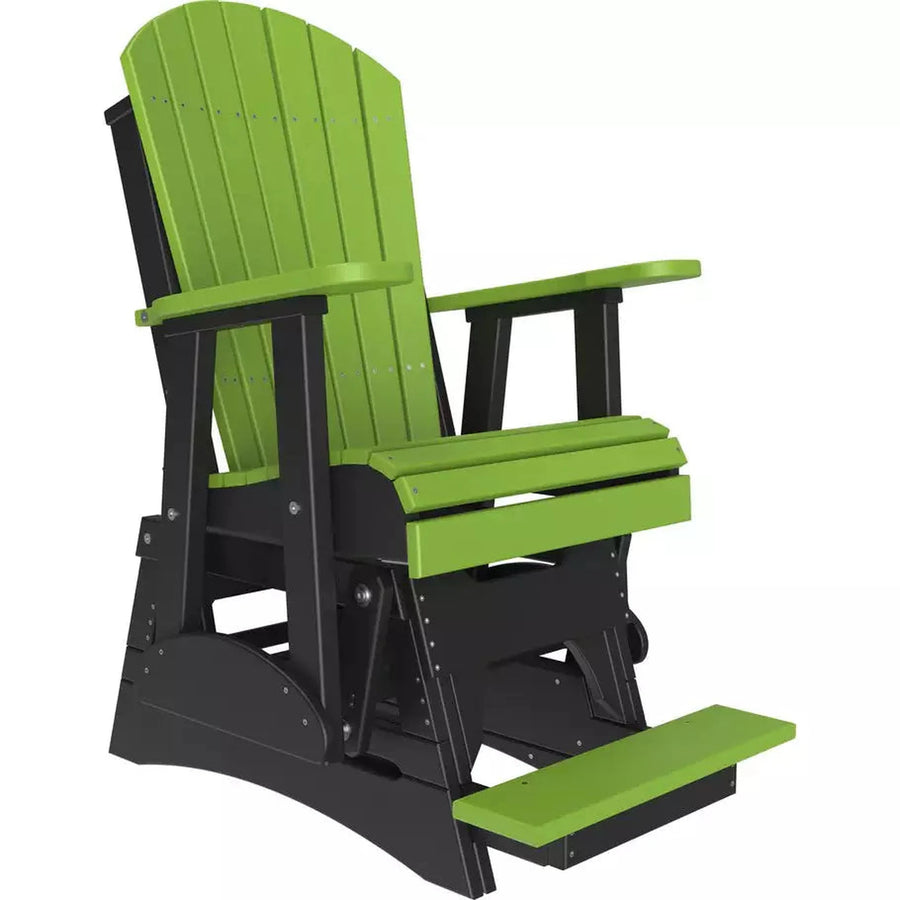 LuxCraft 2' Adirondack Balcony Glider Chair 2APBAG 15