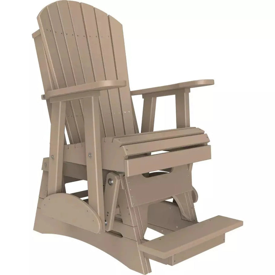 LuxCraft 2' Adirondack Balcony Glider Chair 2APBAG 17