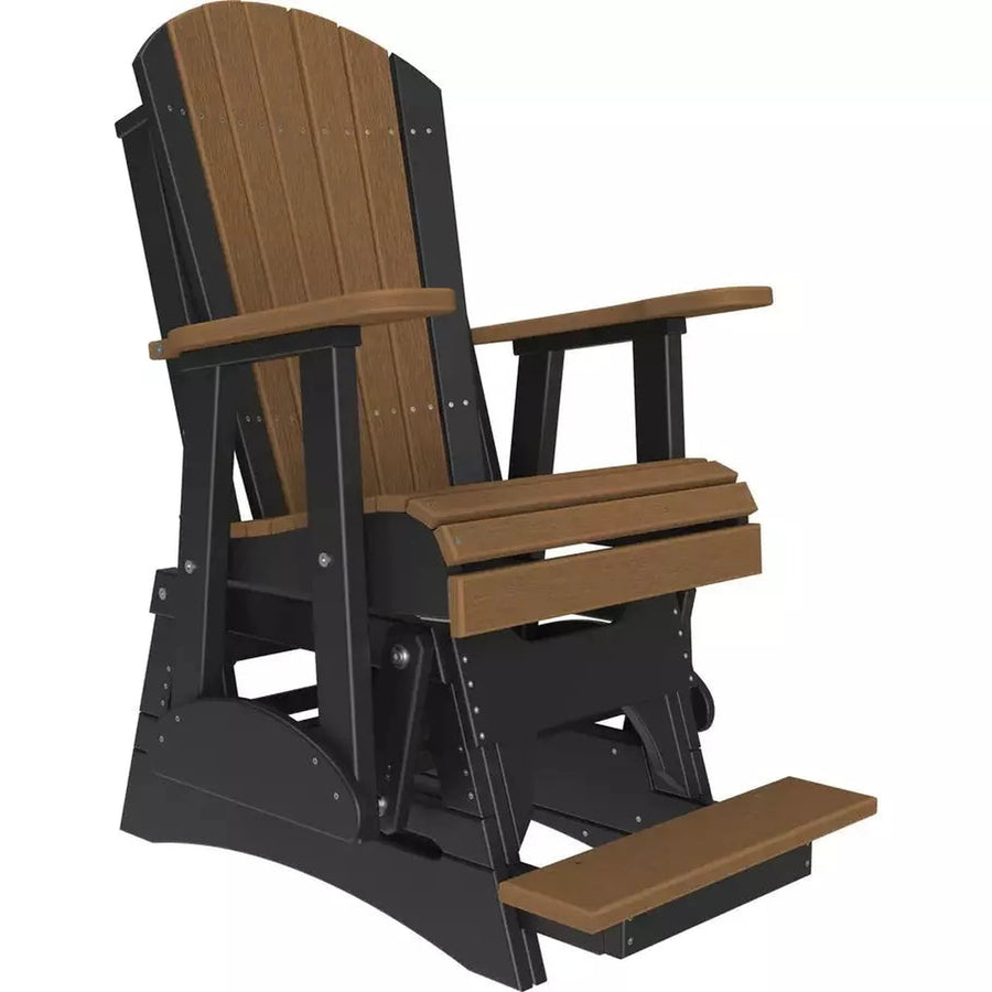 LuxCraft 2' Adirondack Balcony Glider Chair 2APBAG 19