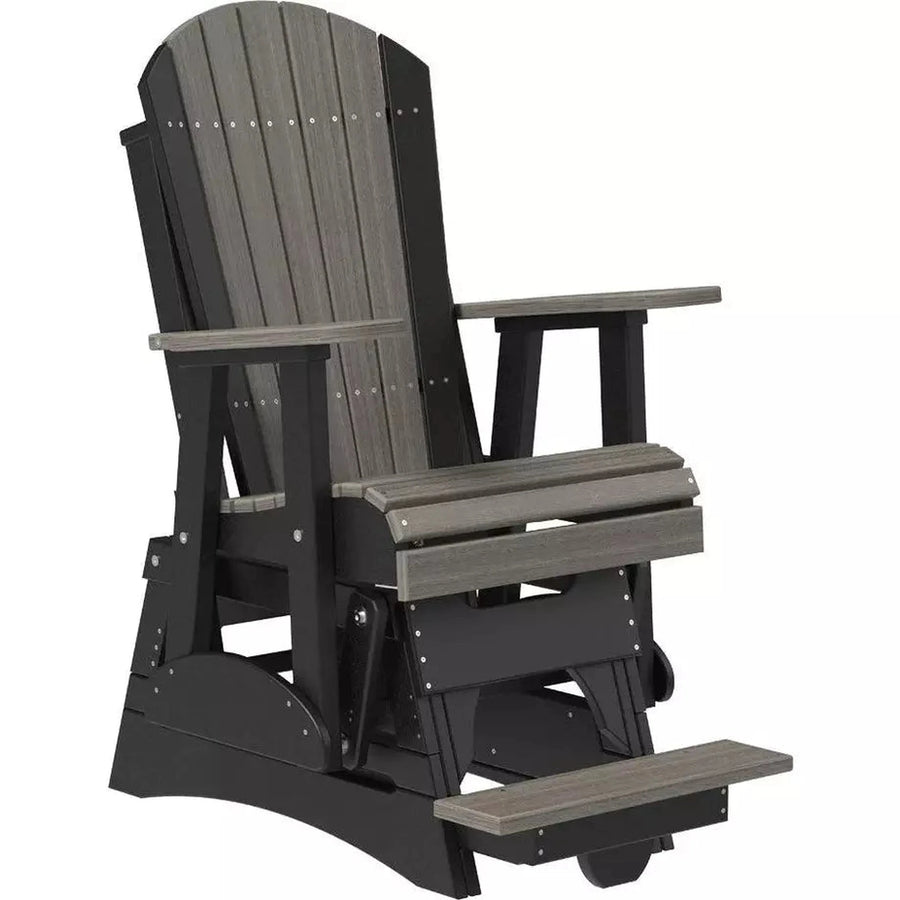LuxCraft 2' Adirondack Balcony Glider Chair 2APBAG 23