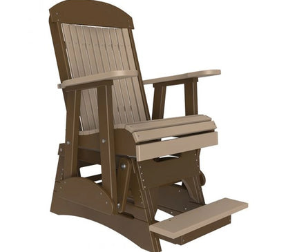 LuxCraft 2' Classic Balcony Glider Chair 2CPBAG 16