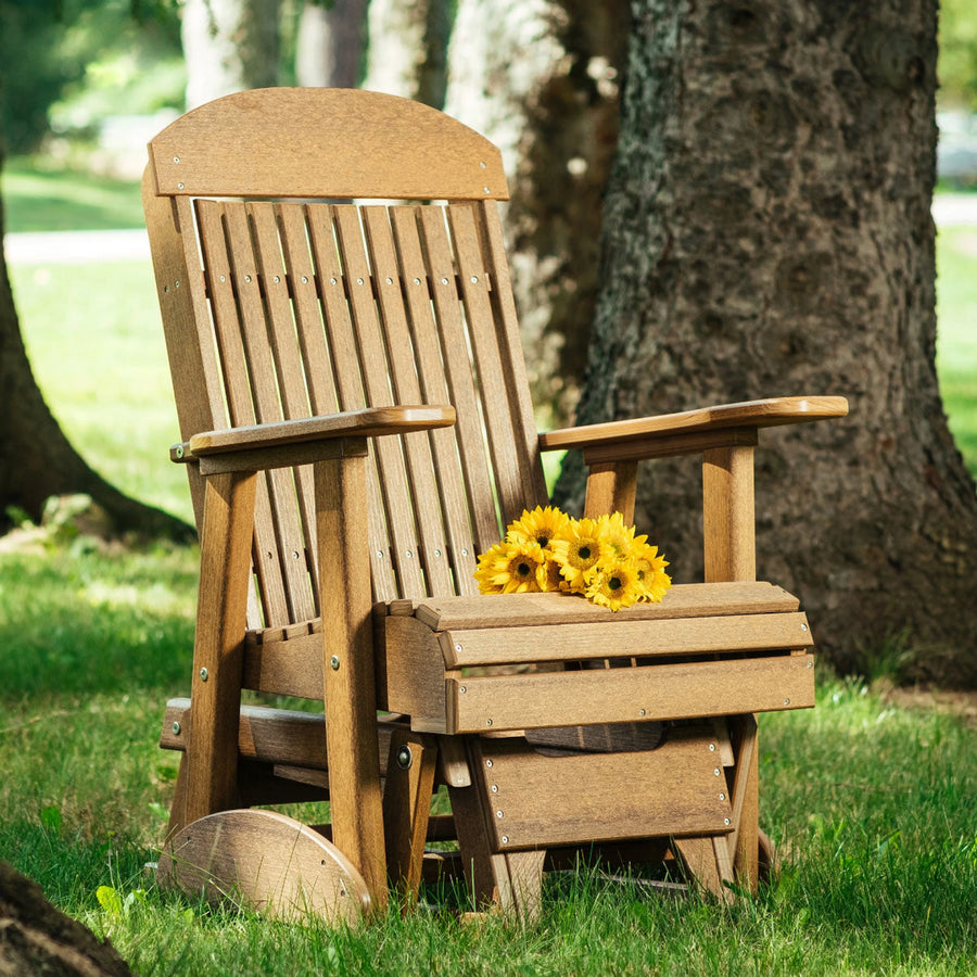 LuxCraft 2' Classic Highback Glider Chair 2CPG
