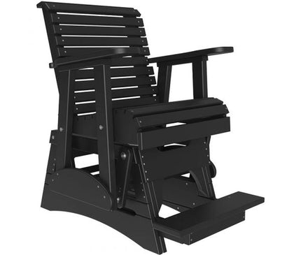 LuxCraft 2' Plain Balcony Rollback Glider Chair 2PPBAG 02