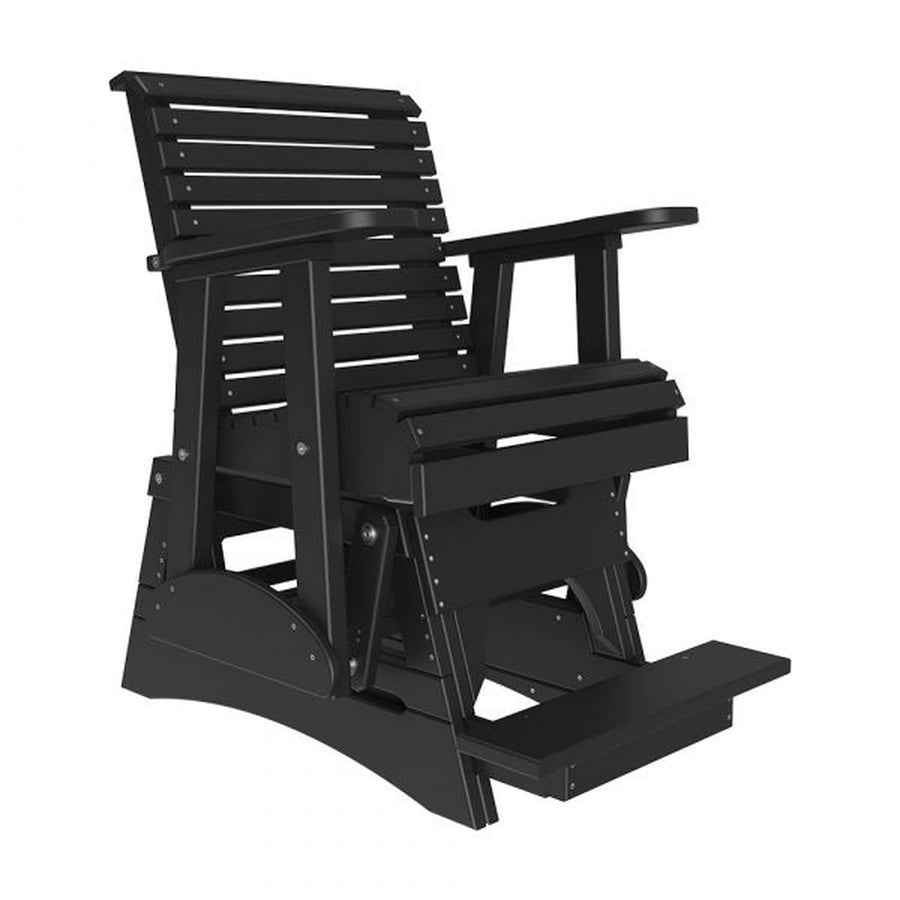 LuxCraft 2' Plain Balcony Rollback Glider Chair 2PPBAG 02