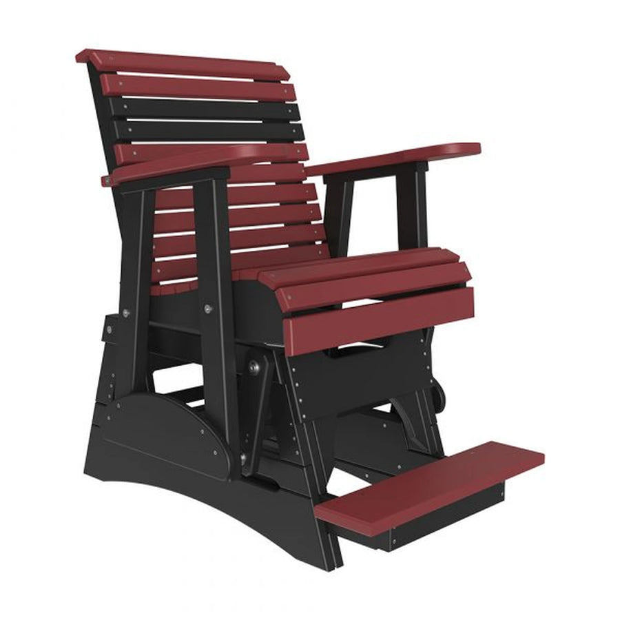 LuxCraft 2' Plain Balcony Rollback Glider Chair 2PPBAG 04