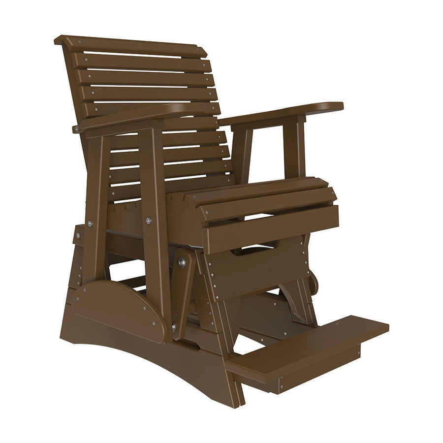 LuxCraft 2' Plain Balcony Rollback Glider Chair 2PPBAG 05