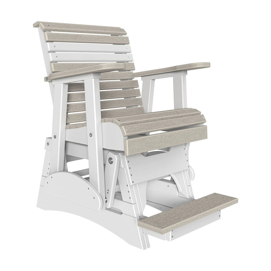 LuxCraft 2' Plain Balcony Rollback Glider Chair 2PPBAG 15