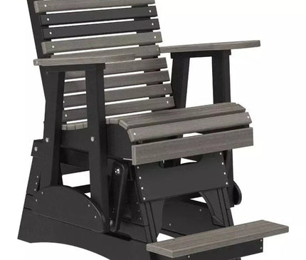 LuxCraft 2' Plain Balcony Rollback Glider Chair 2PPBAG 17