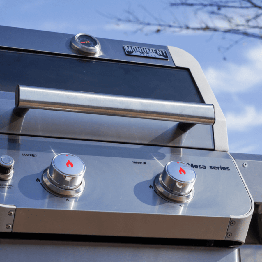 Monument Grills Mesa 200S | Foldable Stainless Gas Grill M200S