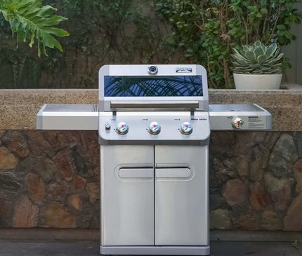 Monument Grills Stainless Propane Gas Grill Mesa 305