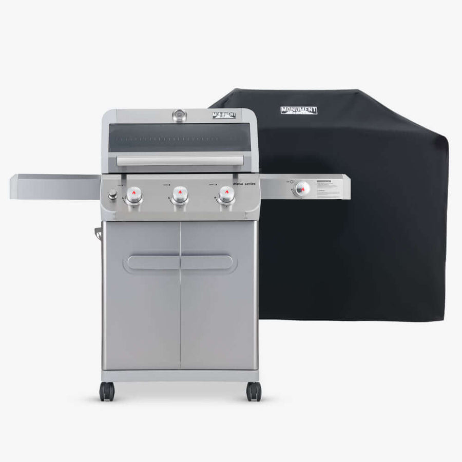 Monument Grills Stainless Propane Gas Grill Mesa 305