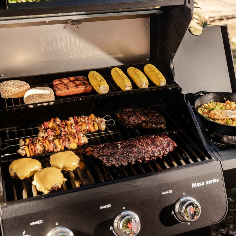 Monument Grills Black Propane Gas Grill Mesa 325