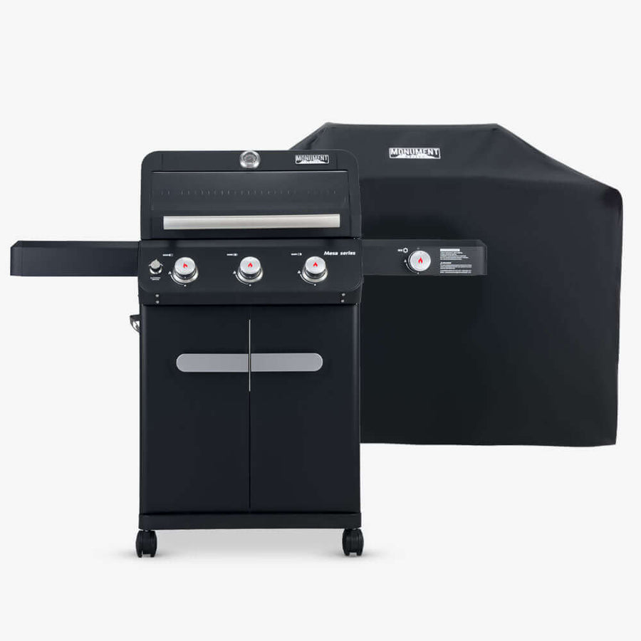 Monument Grills Black Propane Gas Grill Mesa 325