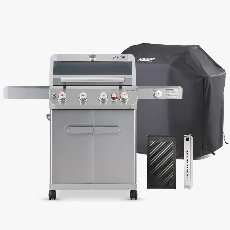 Monument Grills Stainless Propane Gas Grill Mesa 415BZ