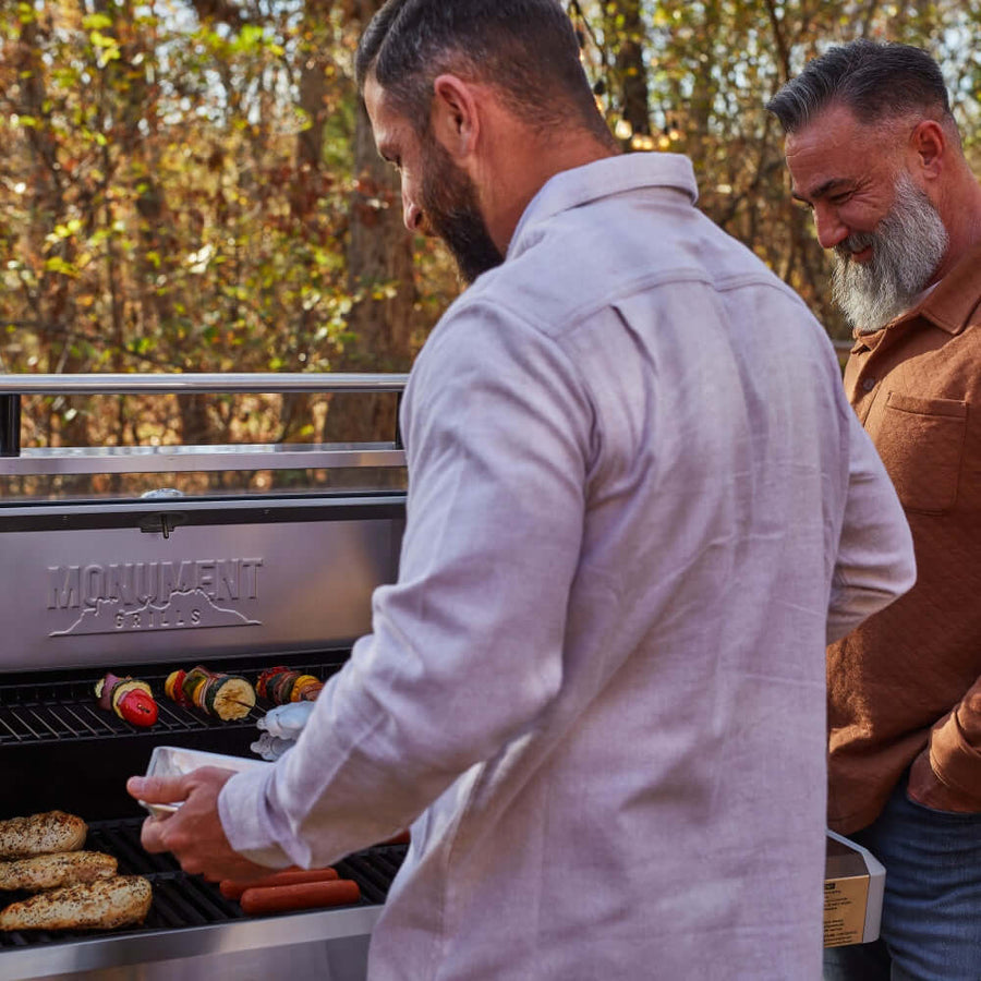 Monument Grills Stainless Propane Gas Grill Mesa 415BZ