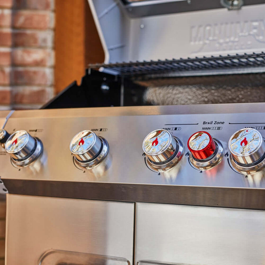 Monument Grills Stainless Propane Gas Grill Mesa 415BZ