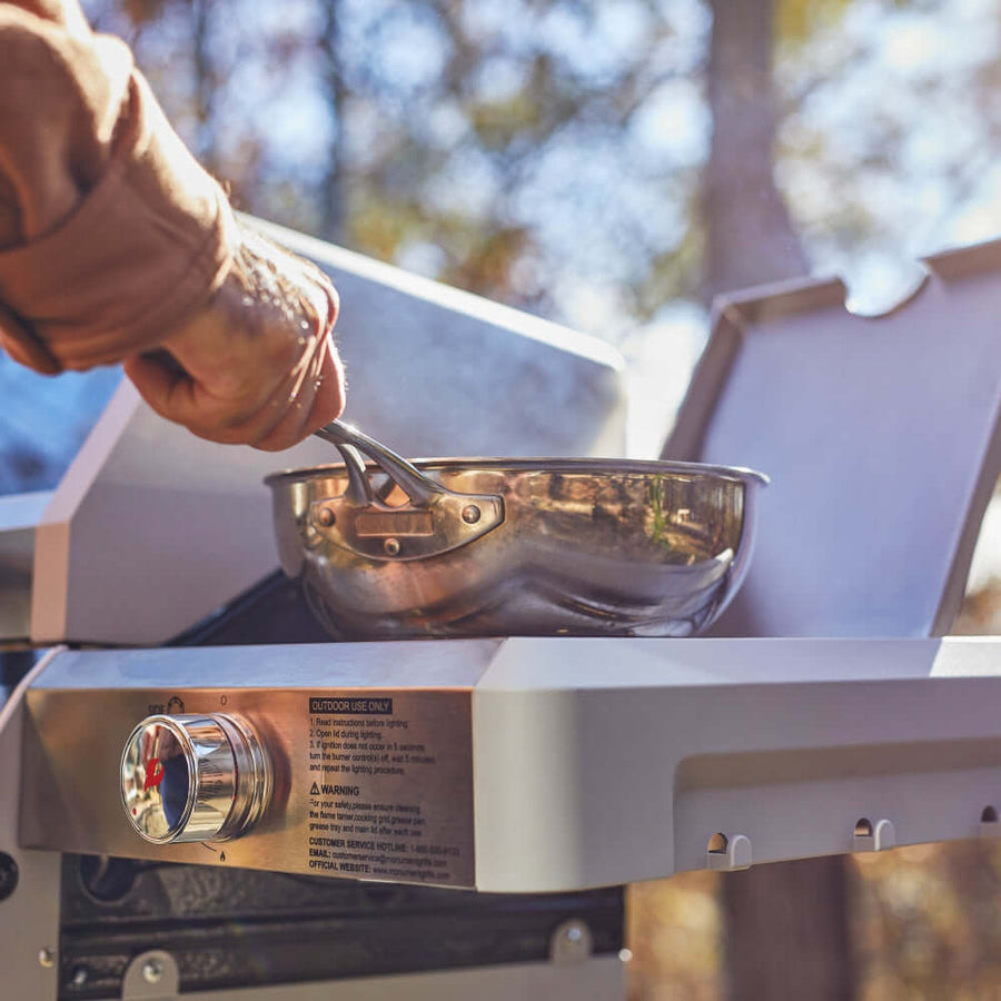 Monument Grills Stainless Propane Gas Grill Mesa 415BZ