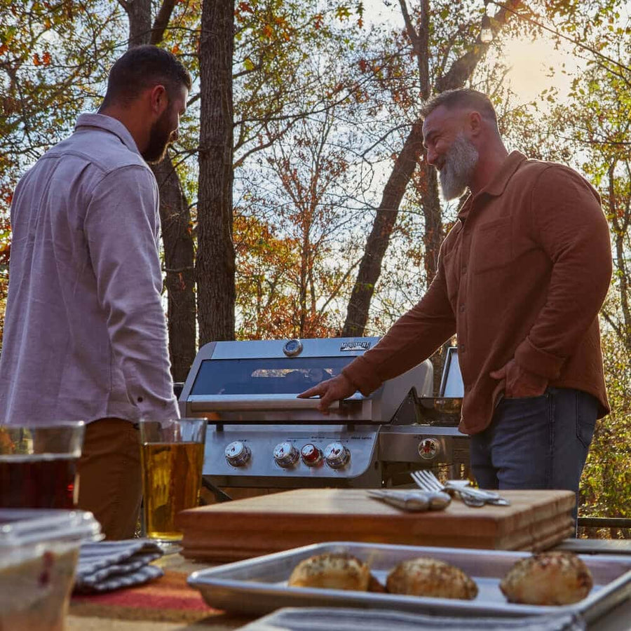 Monument Grills Stainless Propane Gas Grill Mesa 415BZ