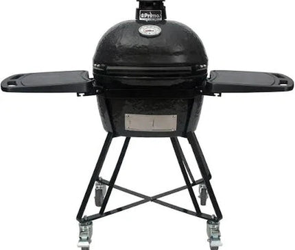 Primo Grills Oval Junior 200 Ceramic Kamado Charcoal Grill PGCJRC