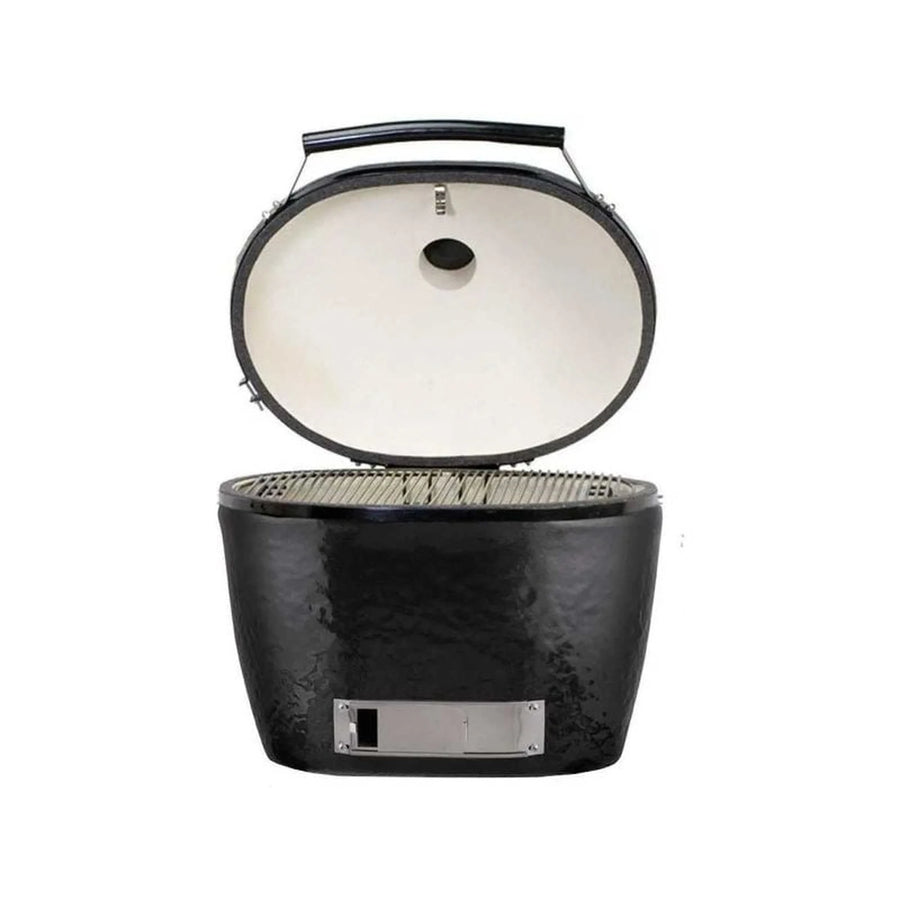 Primo Grills Oval XL 400 Ceramic Kamado Charcoal Grill PGCXLH 02