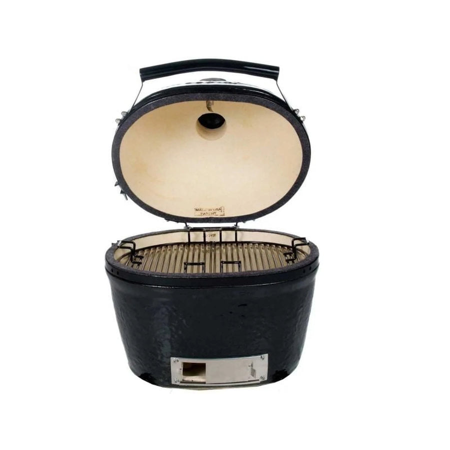 Primo Grills Oval Junior 200 Ceramic Kamado Charcoal Grill PGCJRH 04