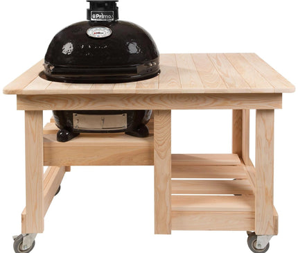 Primo Grills Oval Junior 200 Ceramic Kamado Charcoal Grill PGCJRH+PG00614